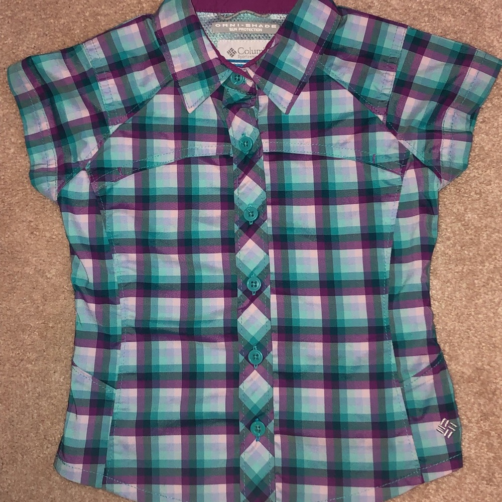 Girls Columbia shirt 4/5